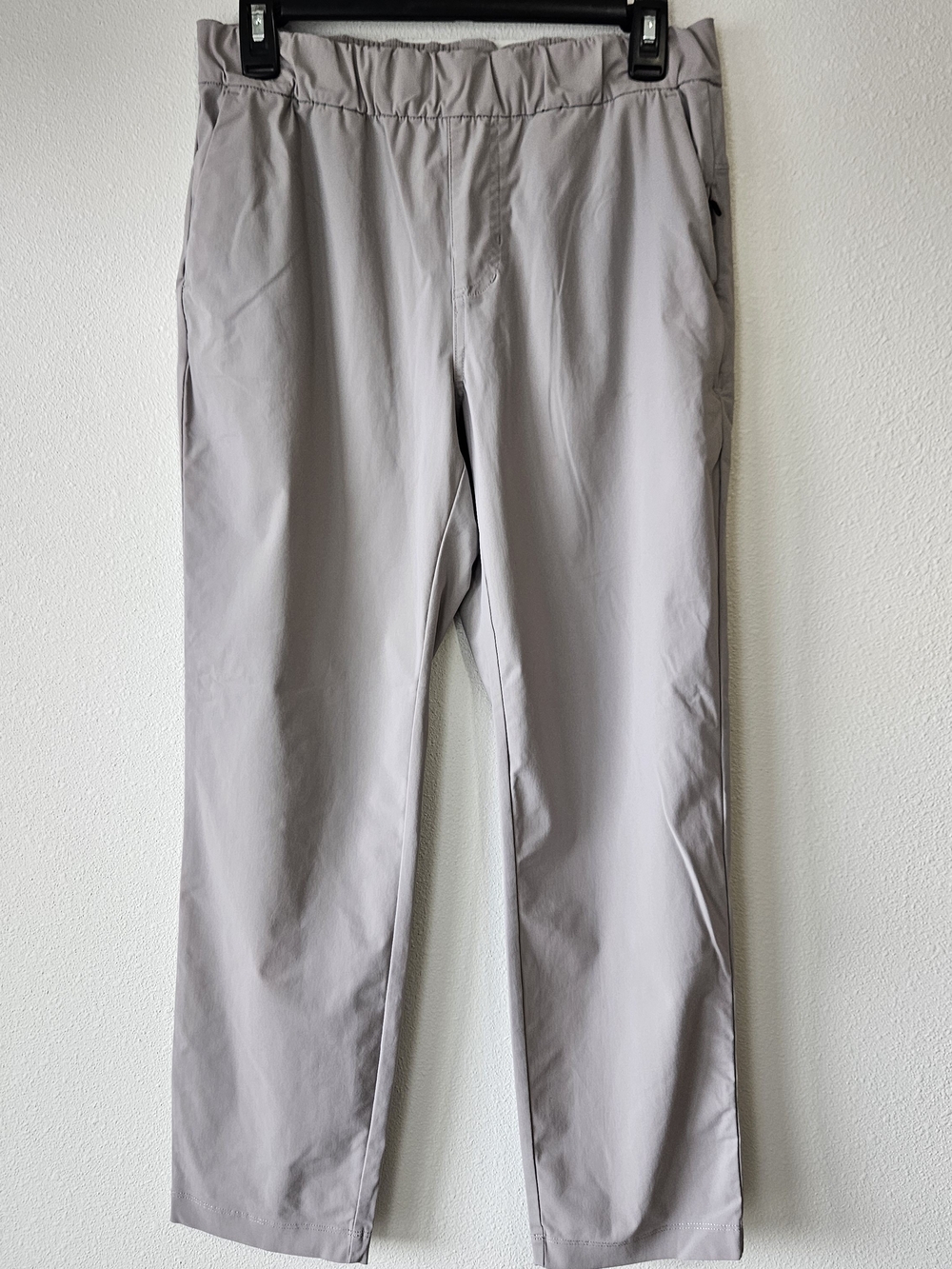 Vuori Light Gray Women's Track Pants, Size Medium